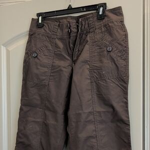 GAP Women's Chocolate Cargo Pants